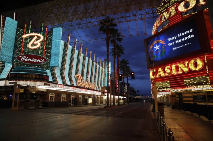 Nevada Gaming Revenues For April Down 99.6% From 2019