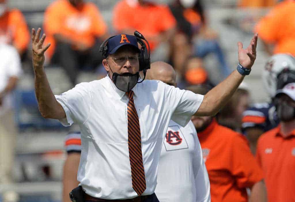 Auburn Fires Head Coach Gus Malzahn