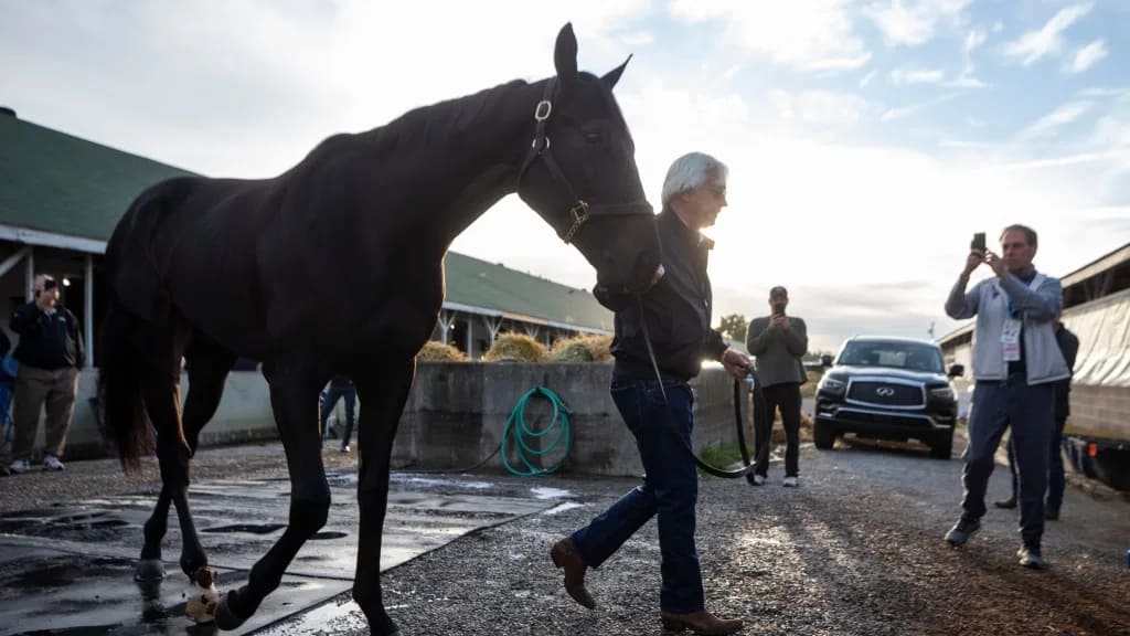 Medina Spirit Heads To Baltimore For Preakness Stakes