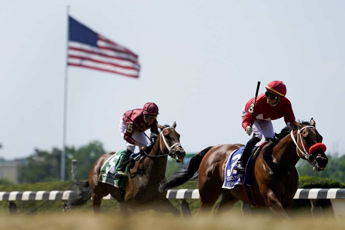 Post Time Favorite Essential Quality Wins Belmont Stakes