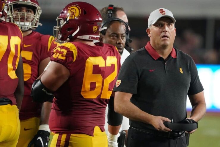 USC Trojans Fire Head Football Coach Clay Helton After Home Loss To Stanford