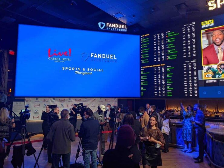 FanDuel Launches Retail Sportsbook At Live! Casino Hotel Maryland